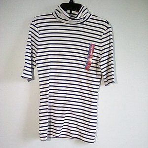 Merona Mock Turtleneck w/Short Sleeve
